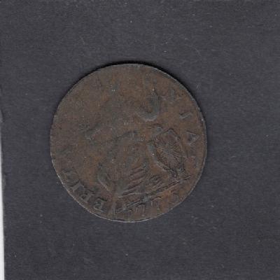 Beschrijving: 1/2 Penny  GEORGIUS III  